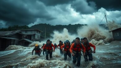 Banjir Bandang Mendadak, Relawan Bergerak Cepat